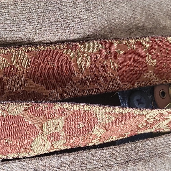 Vintage Anthropologie/Sleeping on Snow Brown Tie Ribbon Cardigan size Medium - Picture 8 of 9